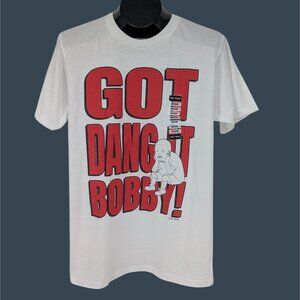 King of The Hill T Shirt Adult Size M Dang It Bobby Graphic Print Y2K Streetwear